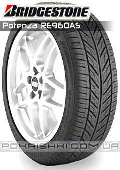 Літні шини  Bridgestone Potenza RE960AS